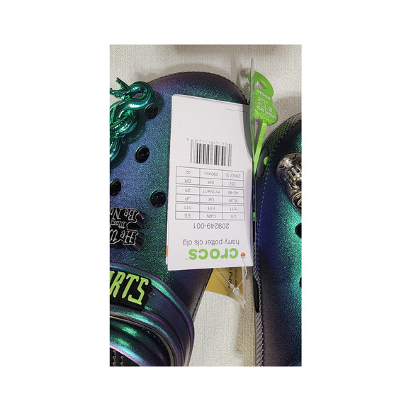Harry potter Crocs men size 11 glow in the dark main image 4